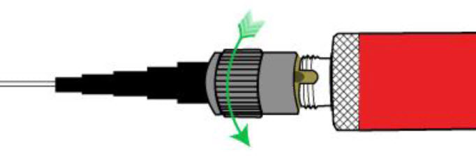 Laser Wire® Connection (Cable Excluded)