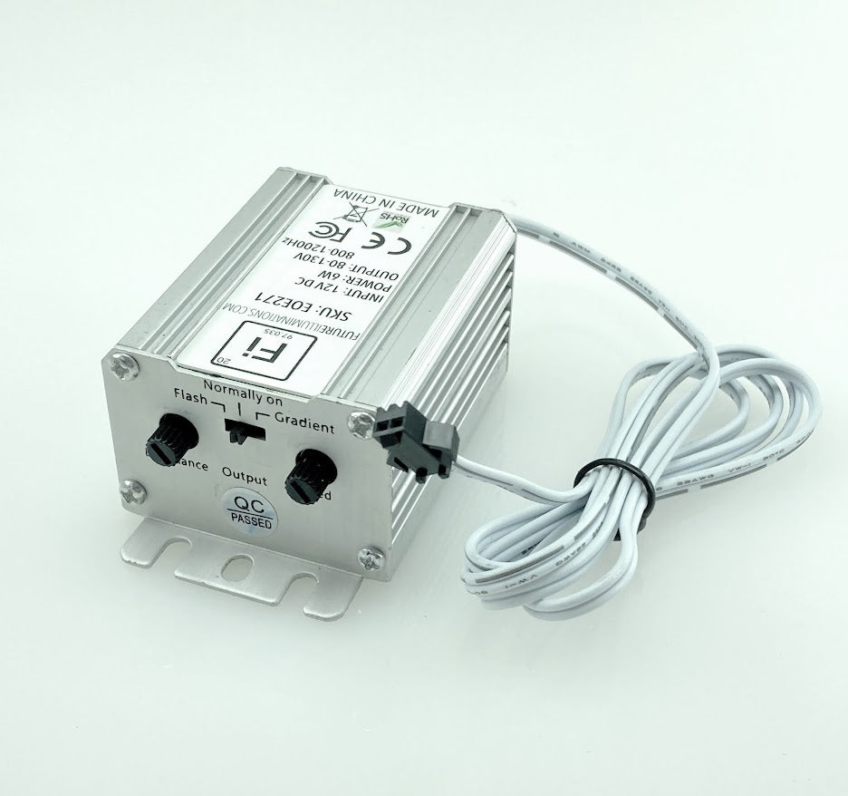 Mondo 12V EL Inverter (Powers 180sqin Panels or 50ft Wire)