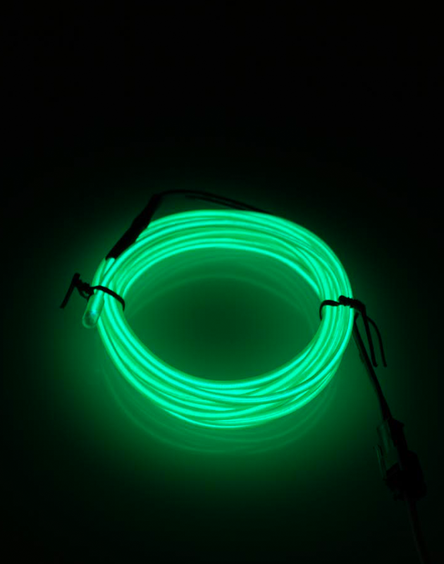 Ellumiglow Lucky Green EL Wire - Custom Length