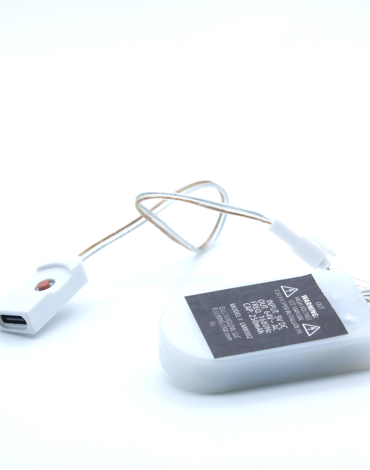 LumoS Integrated Rechargeable Footwear Inverter