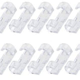 Laser Wire® Faux Neon Clear Mounting Clips - 10-Pack