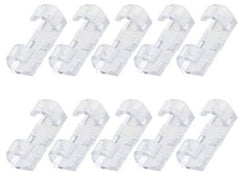 Laser Wire® Faux Neon Clear Mounting Clips - 10-Pack