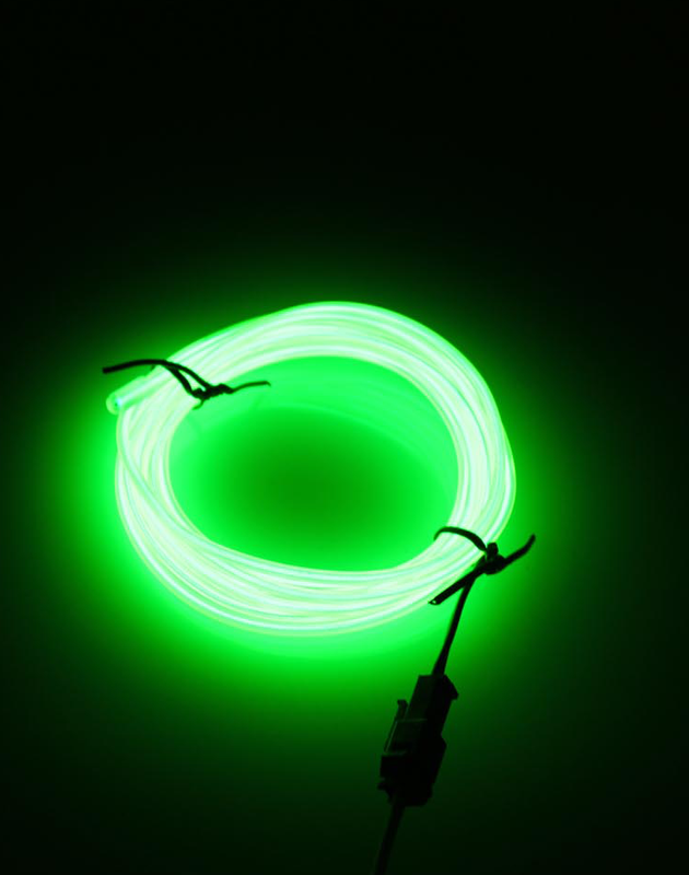 Ellumiglow Magnetic Green EL Wire - Custom Length