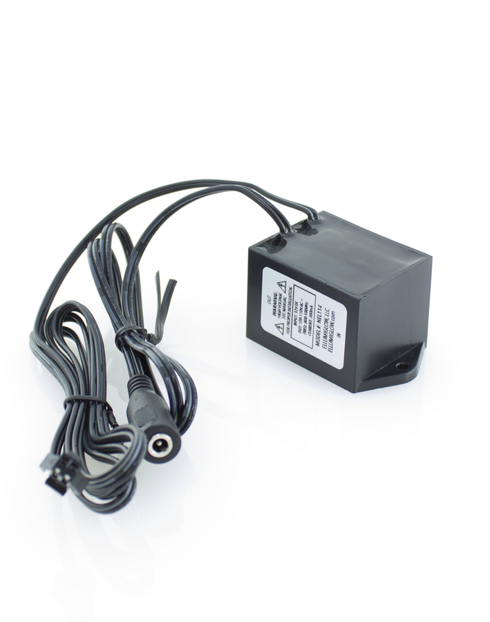 12V Medium EL Inverter - Powers Up To 30Ft EL Wire Or 60sqin EL Panels