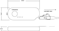 Laser Wire® Connection (Cable Excluded)