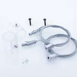 Pixel-Free LED 360° Horizontal Hanging Hardware Short Kit (2pcs)