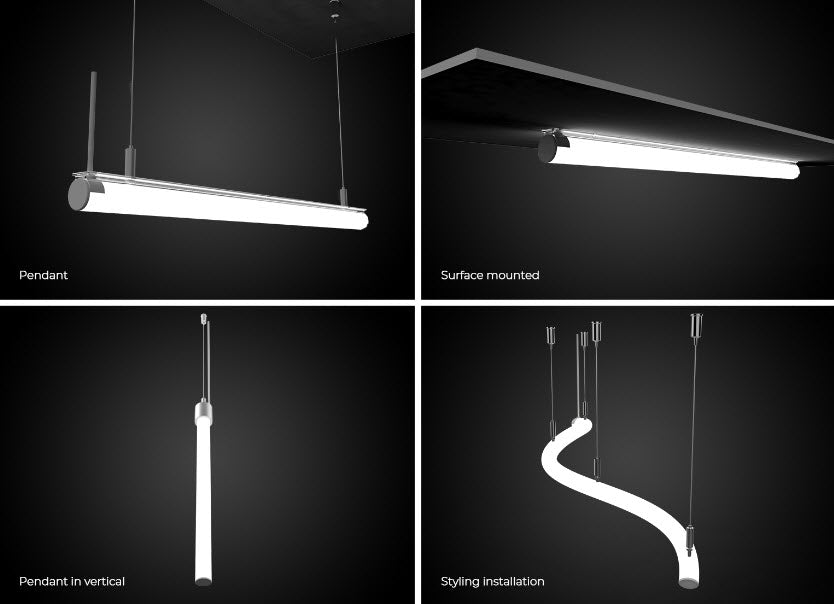 Pixel-Free LED™ 360° - Flexible LED Tube Light