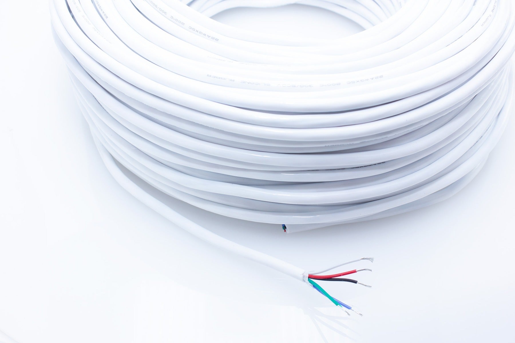 Silicone 22AWG 5-Conductor Outdoor Rated Cable (By The Foot)