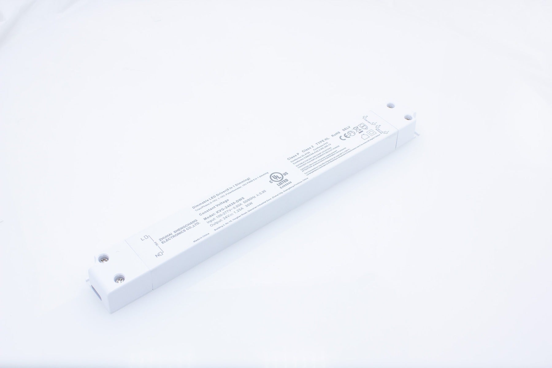 24V Wavelux Slimline Dimmable LED Driver - 30W