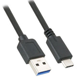 USB Male A to USB-C Male USB 3.2 Gen 1