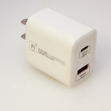 20W USB AC Adapter USB-A & USB-C