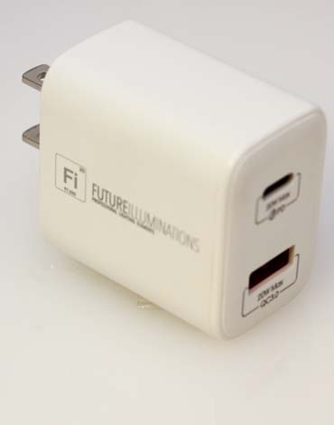 20W USB AC Adapter USB-A & USB-C