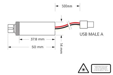 Dual Drive Multicolored POP 5M Laser Wire® System