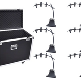 Wavelux LED Catering Light Kit (Includes 6 Fixtures & Road Case)