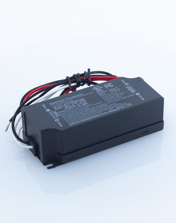 Wavelux Mini 96W Dimmable Power Supply (Compatible w/ Lutron Diva & More)