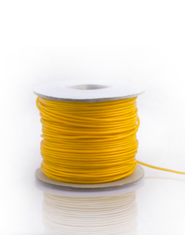 Ellumiglow Citron Yellow EL Wire Turned Off