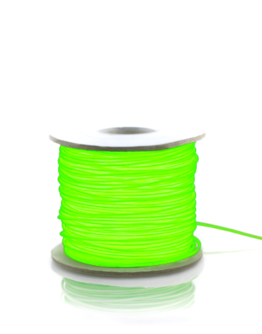 Ellumiglow Magnetic Green EL Wire ON